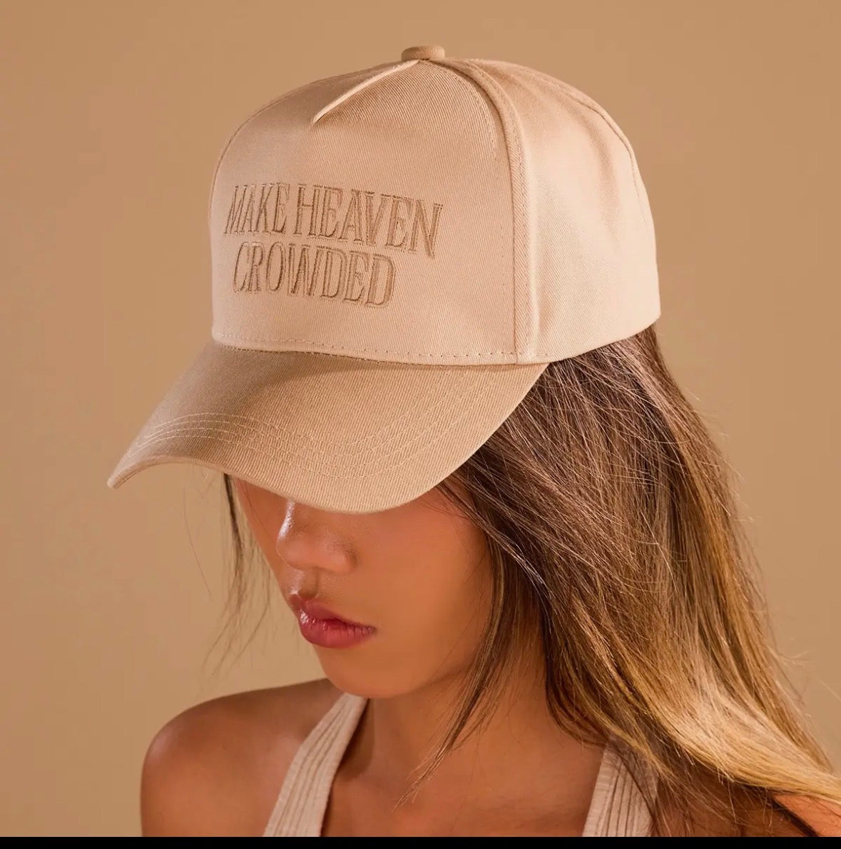 Make Heaven Crowded Baseball Cap
