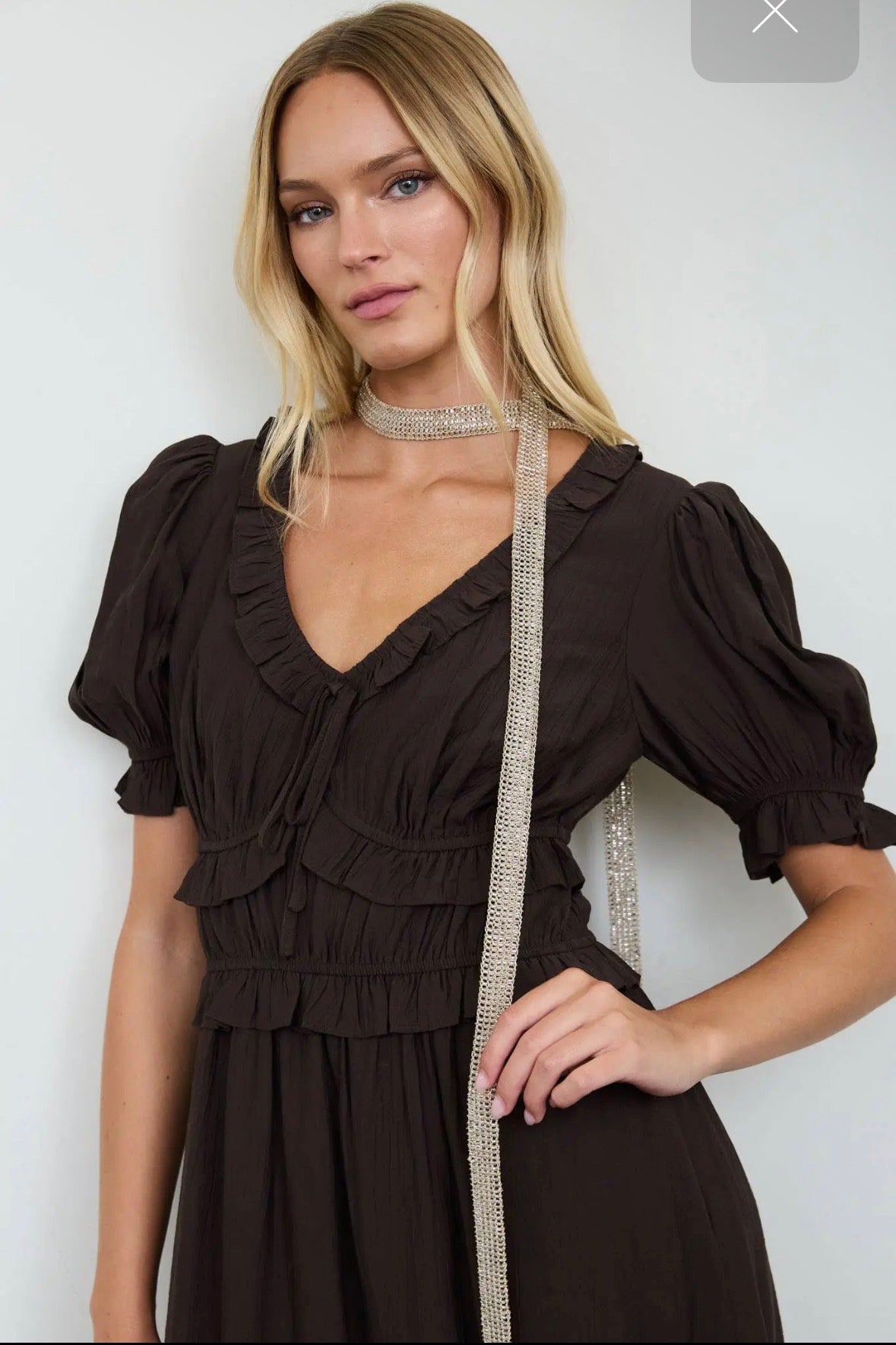 The Mocha Romance Dress