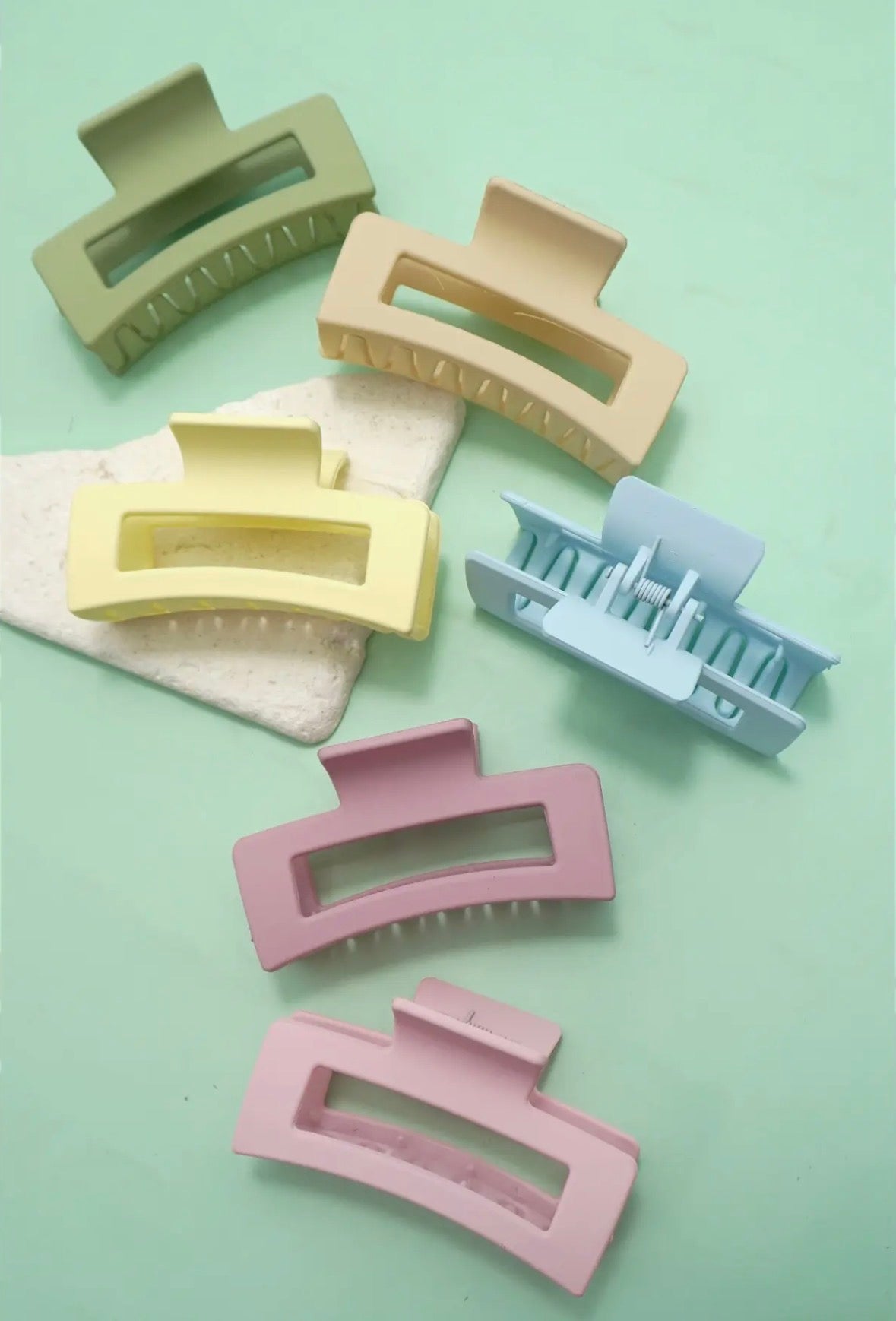 Pastel Jumbo Classic Hair Claw