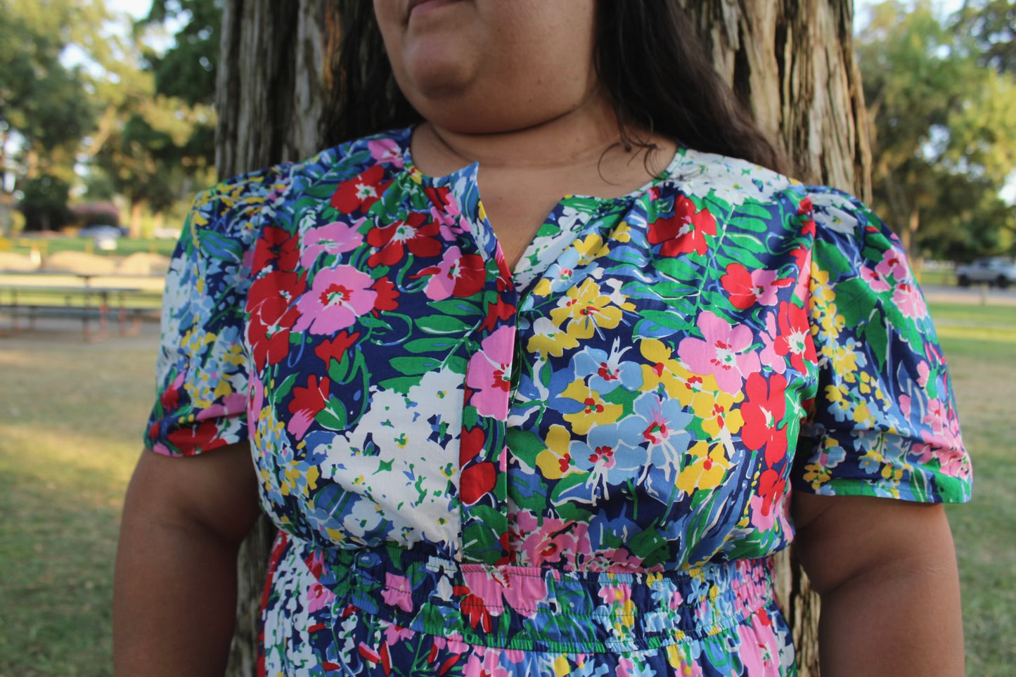 Nataly’s Floral Midi Dress