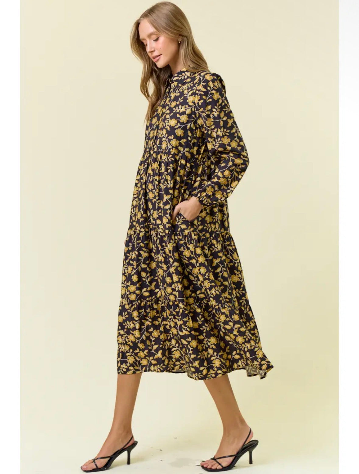 Fall in Love Midi Dress