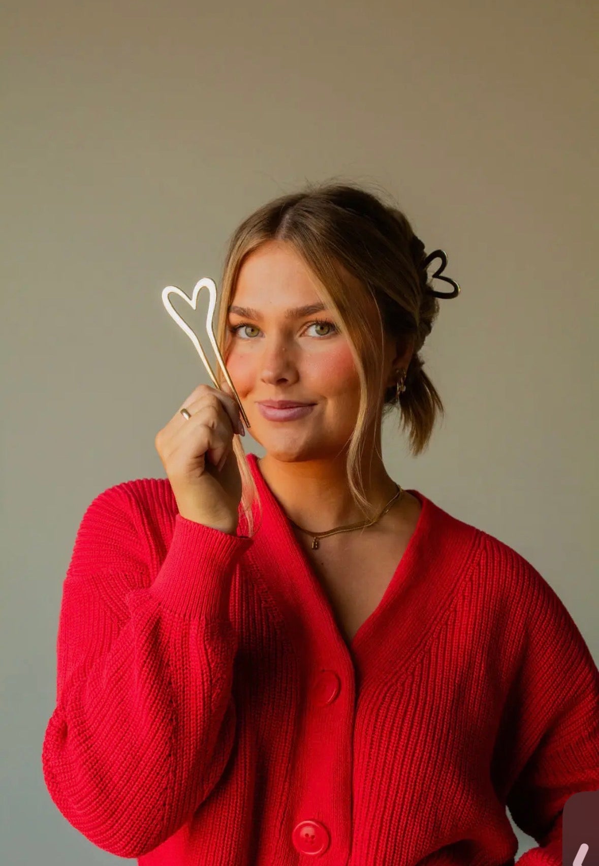 Heart Hair Pin