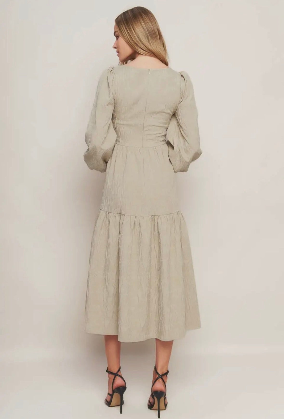 Woven Midi Dress