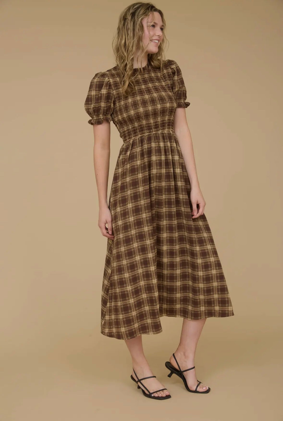 Maple Plaid Dress