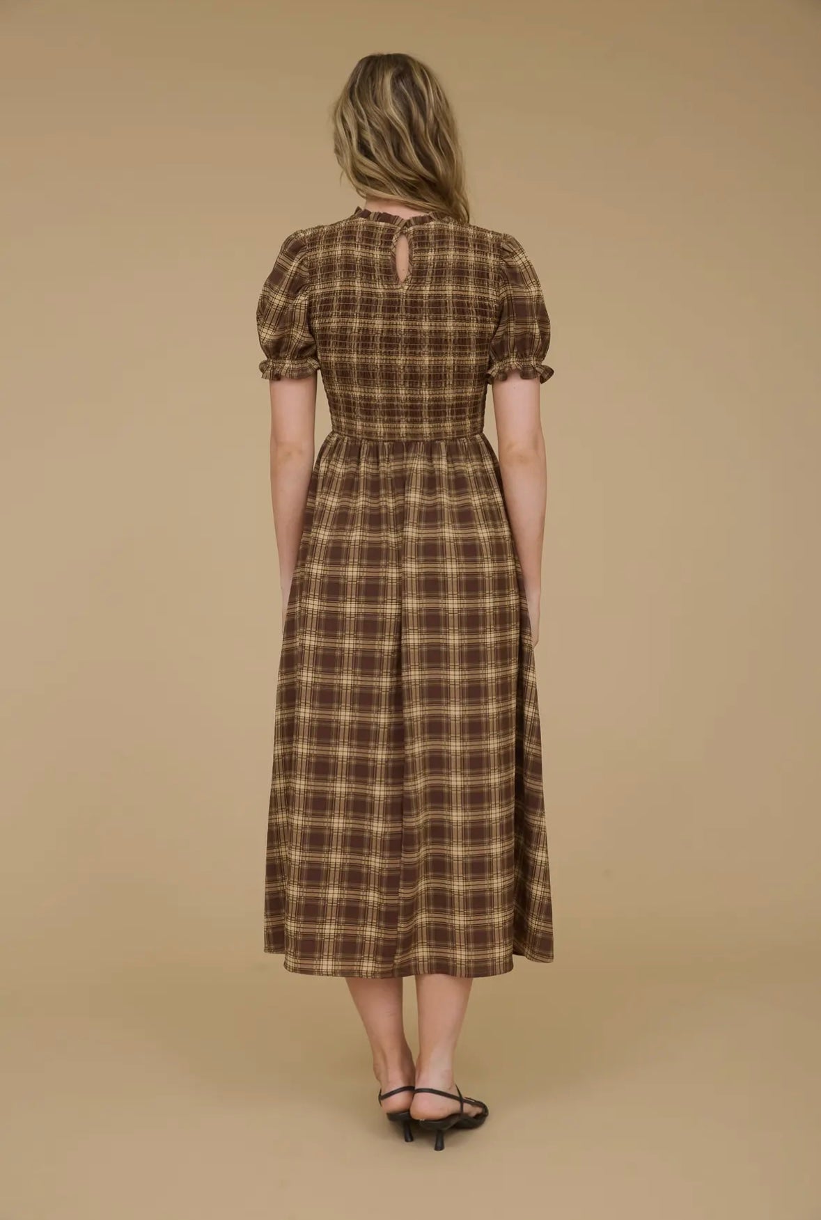 Maple Plaid Dress