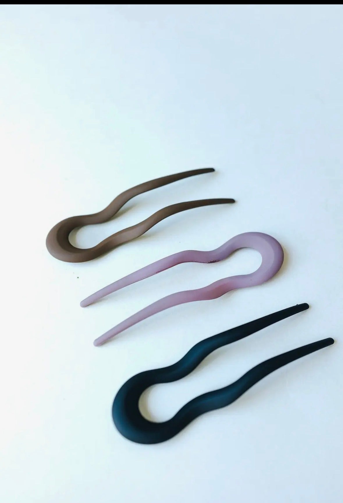 Wavy U-Shaped Hair Fork