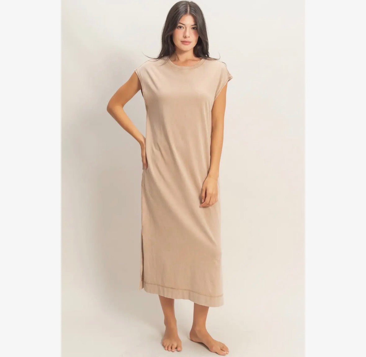 Everyday Causal Dress *Alpaca Color*