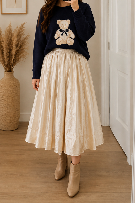 Pleated Skirt