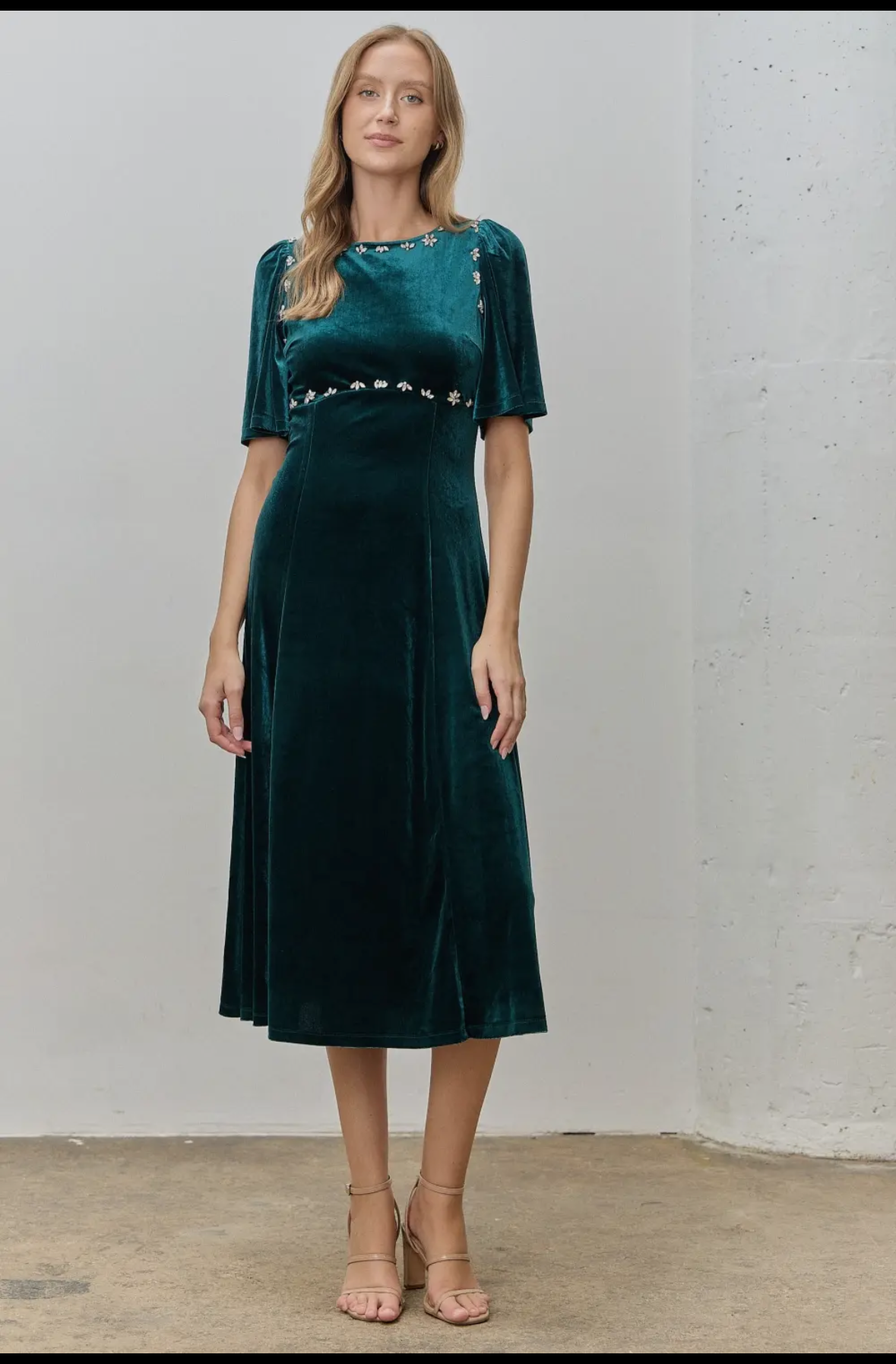 Pinecrest Velvet Dress