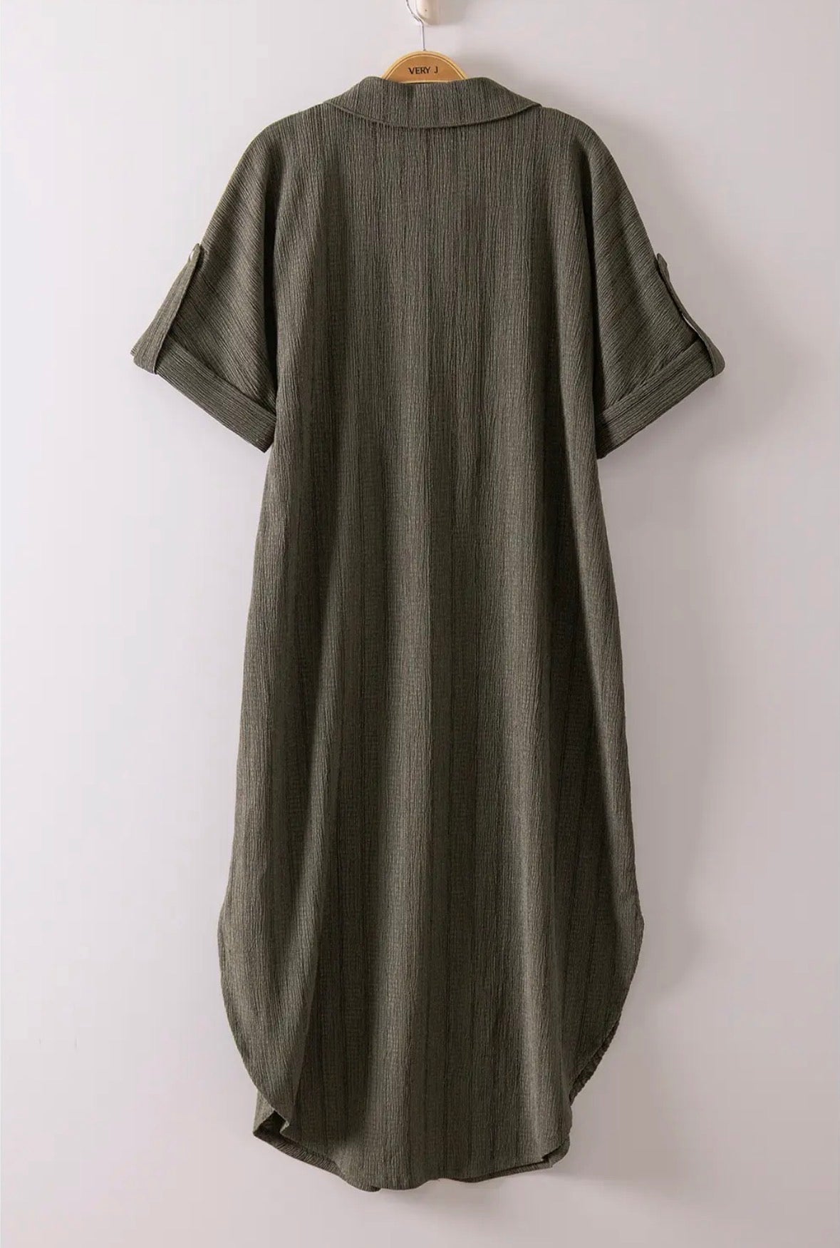 Weekend Midi Button Down Dress *3 Colors*