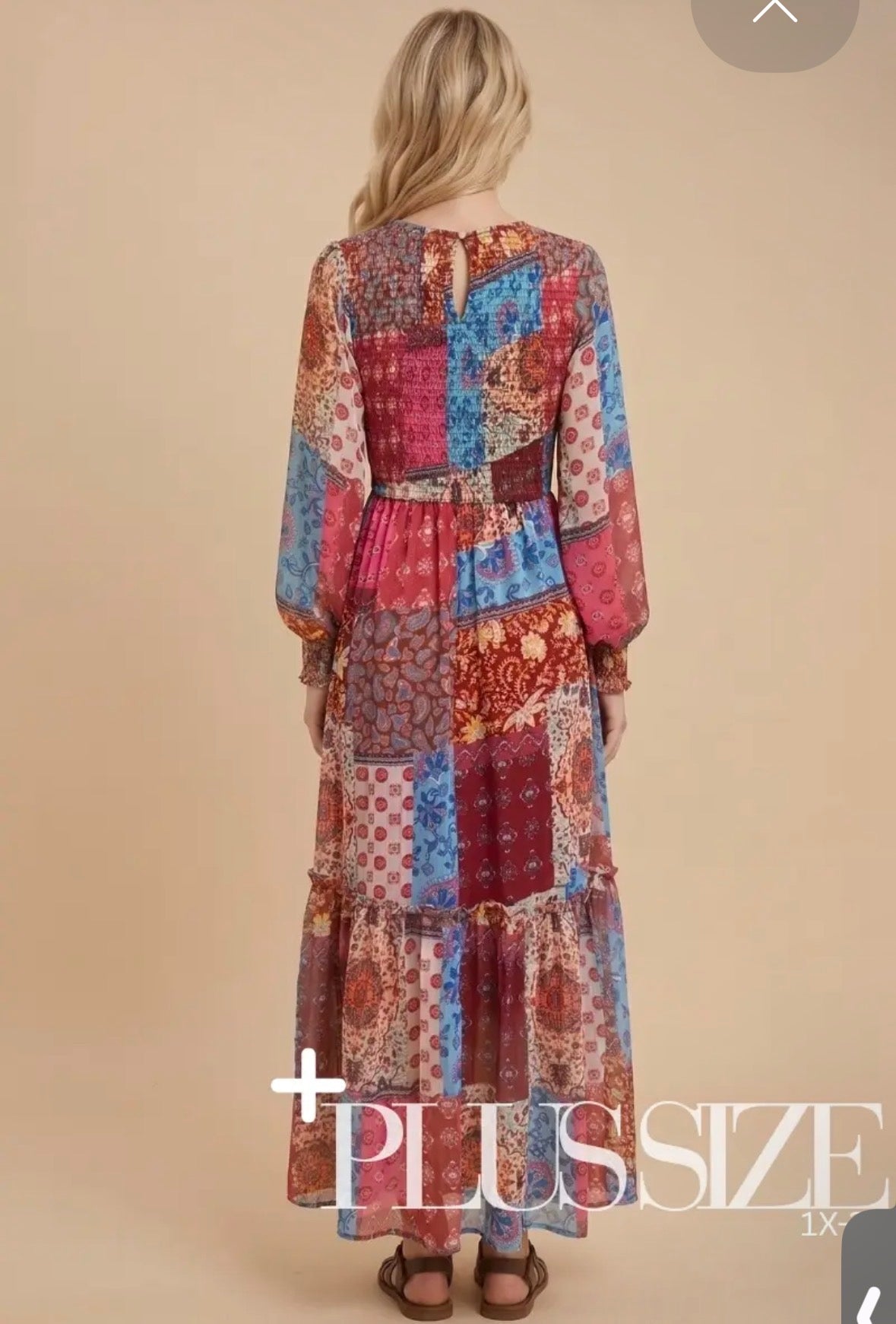 Autumn Whimsy Maxi Dress