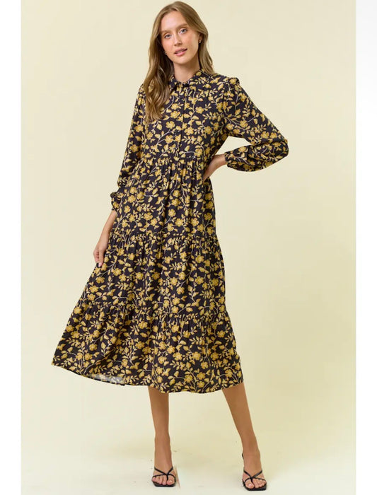 Fall in Love Midi Dress