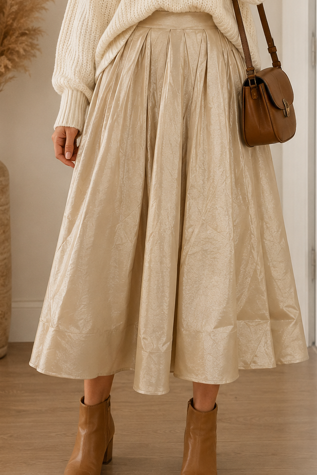 Pleated Skirt