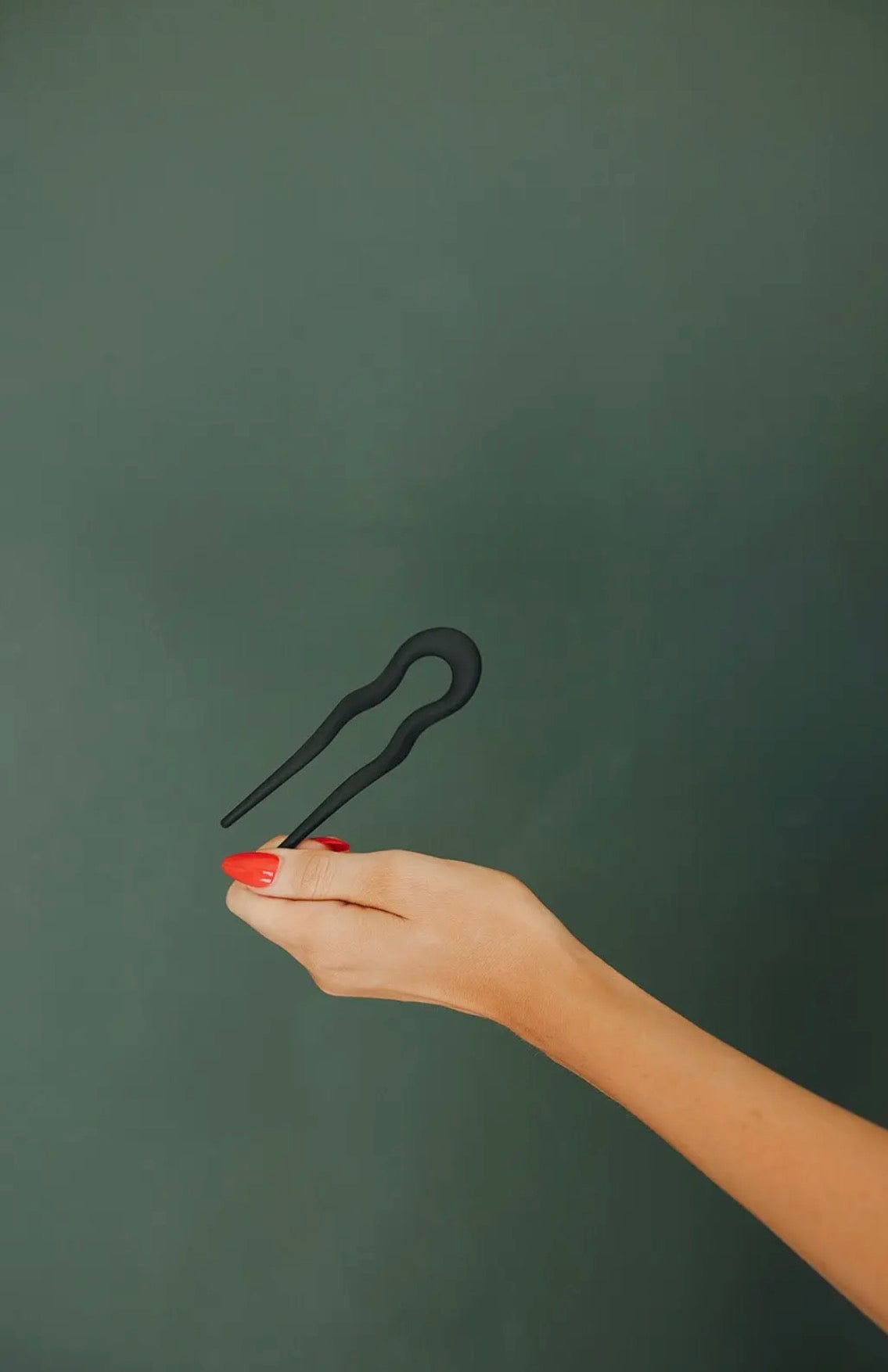 Wavy U-Shaped Hair Fork