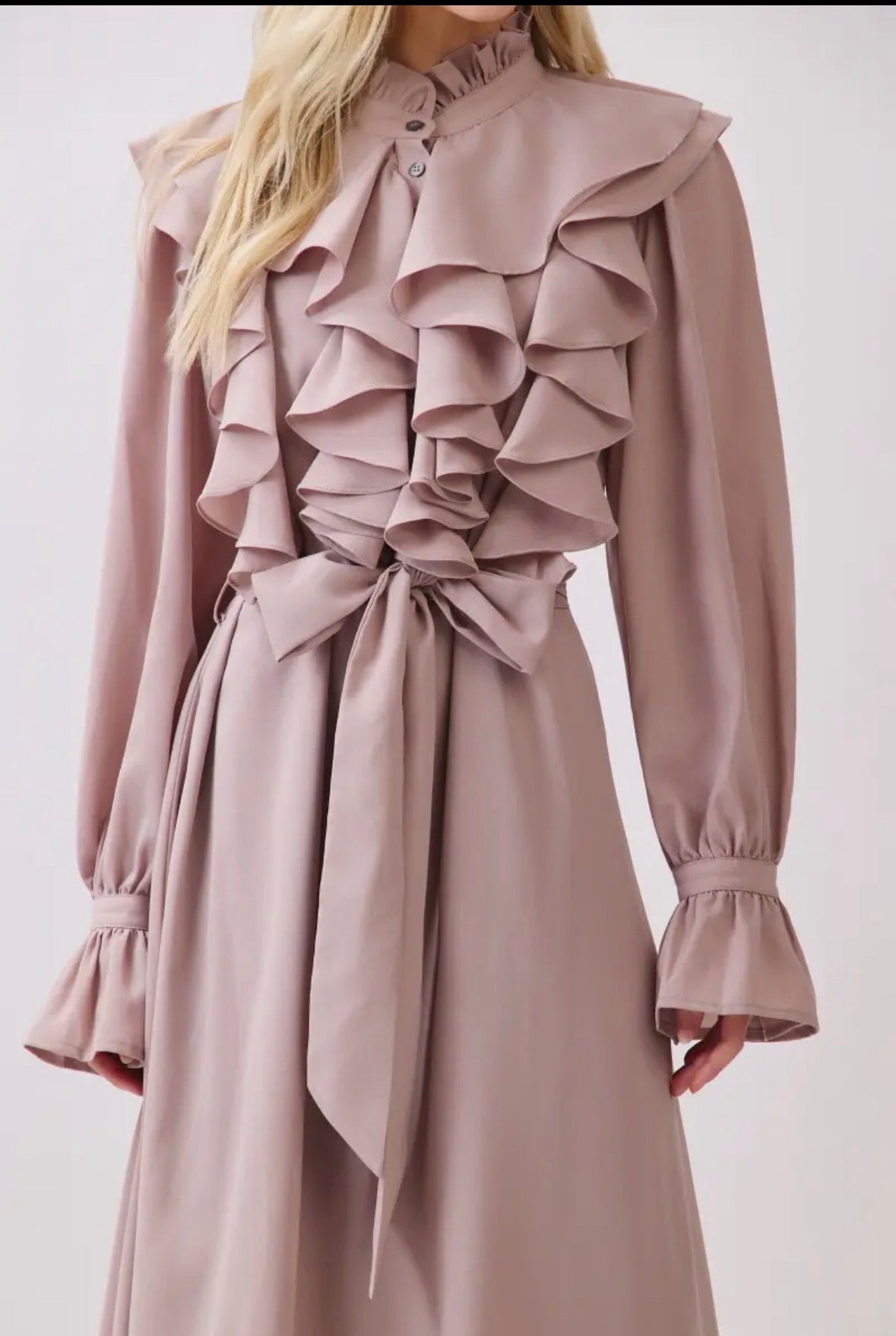 Woven Button Down Maxi Dress