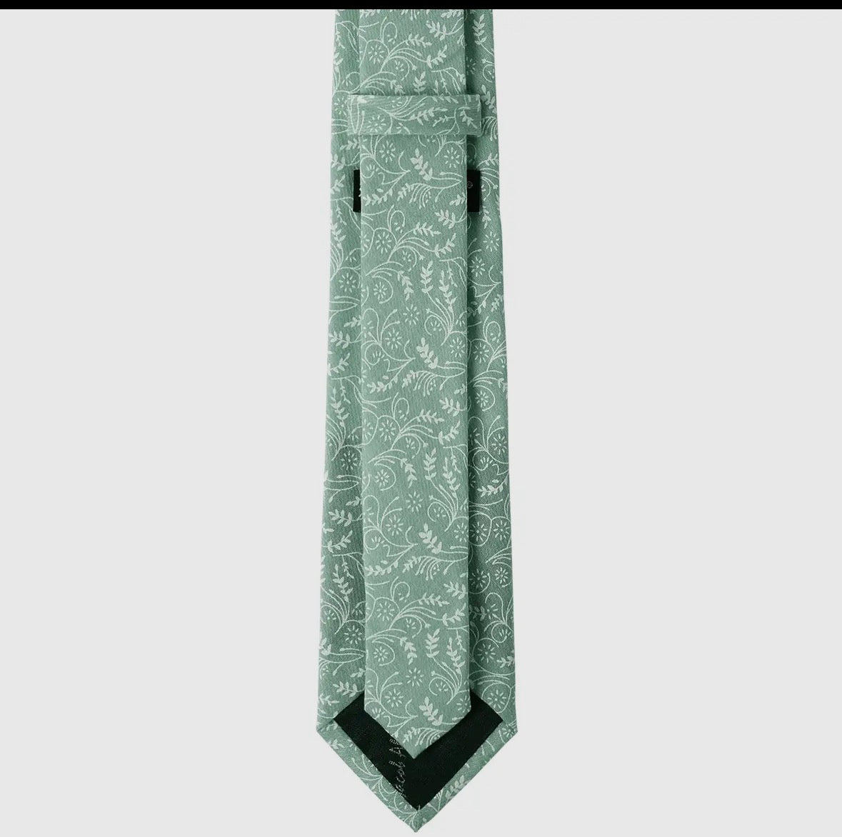 Floral Cotton Tie