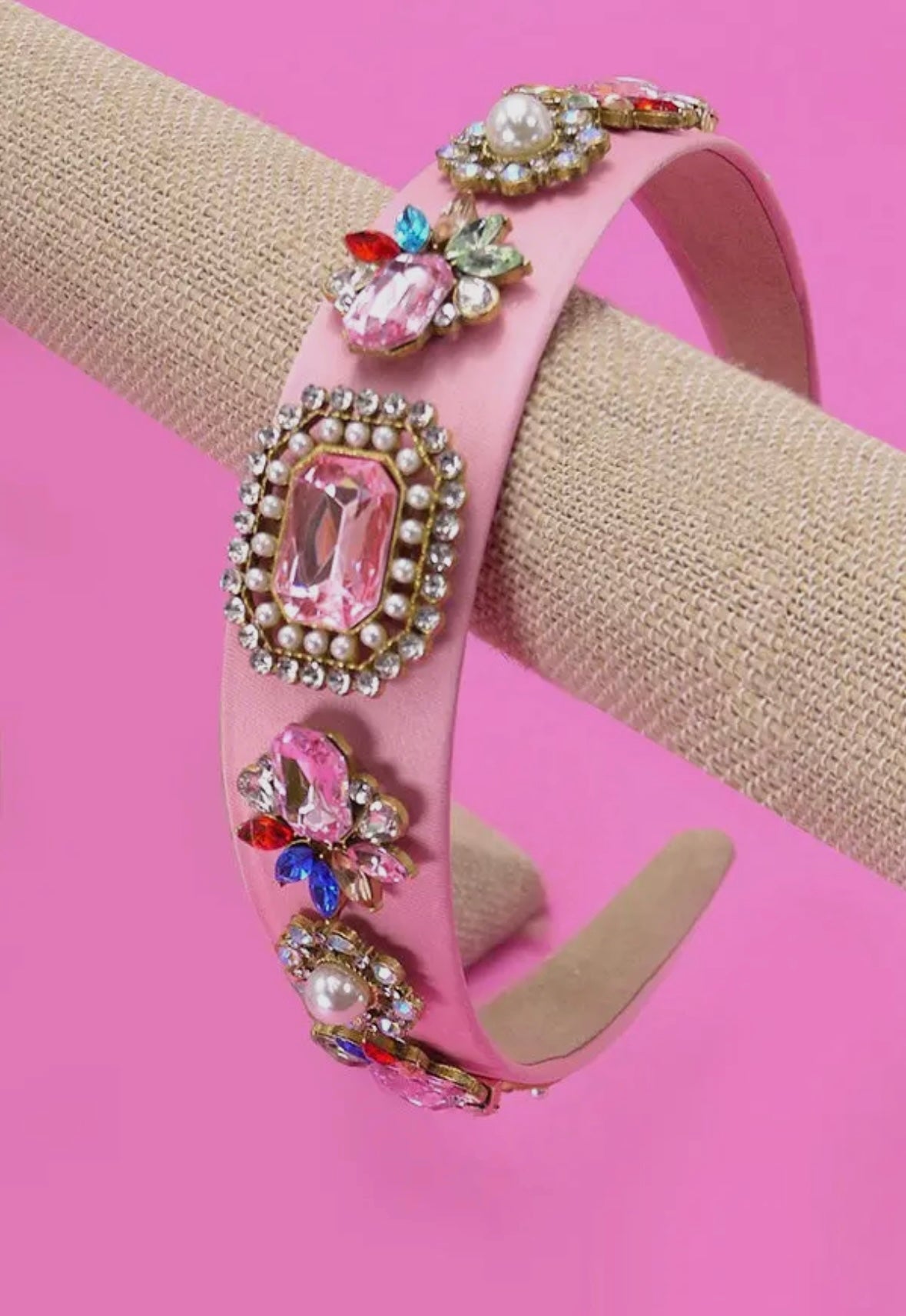 Rhinestone Embellished Headband