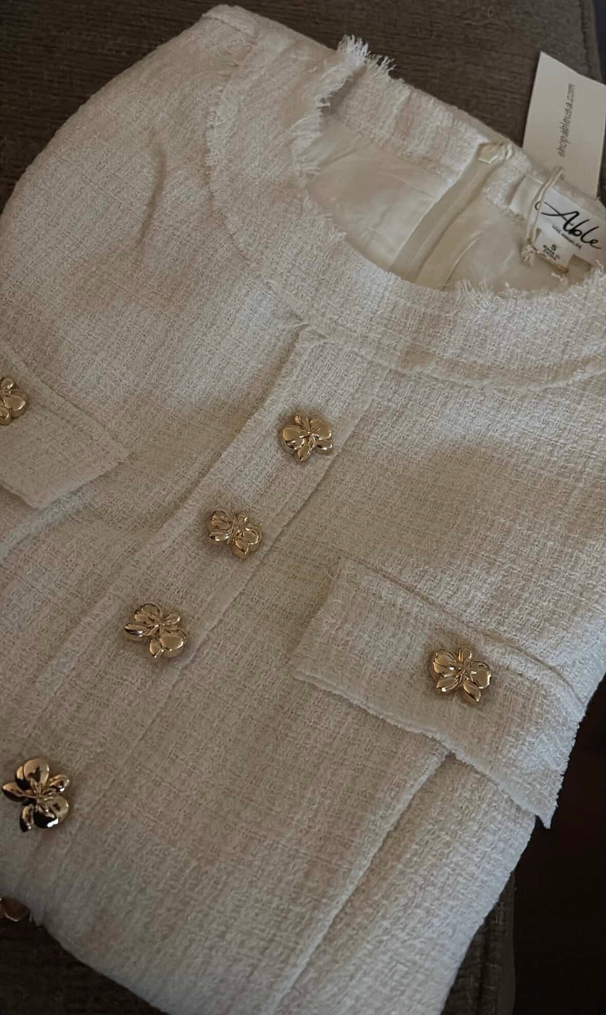 Winter Pearl Midi Dress