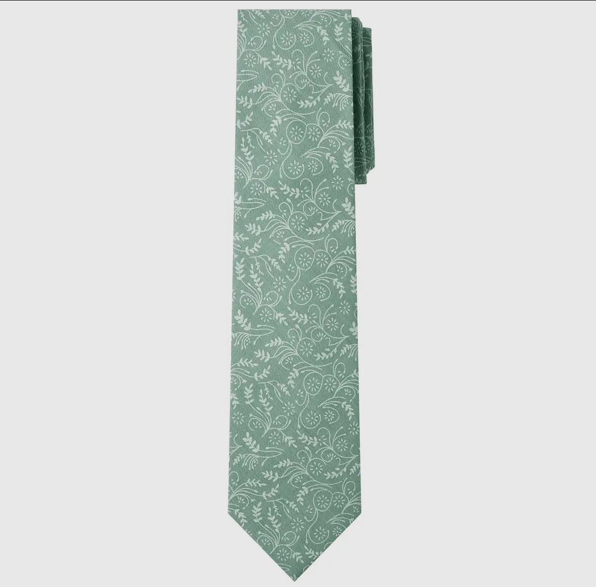 Floral Cotton Tie