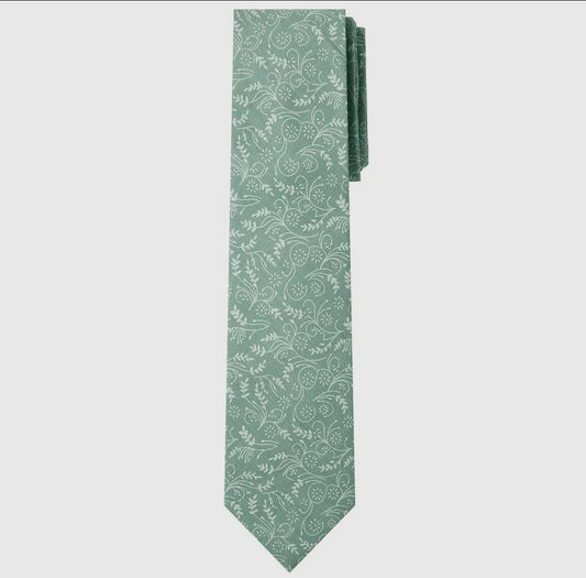 Floral Cotton Tie