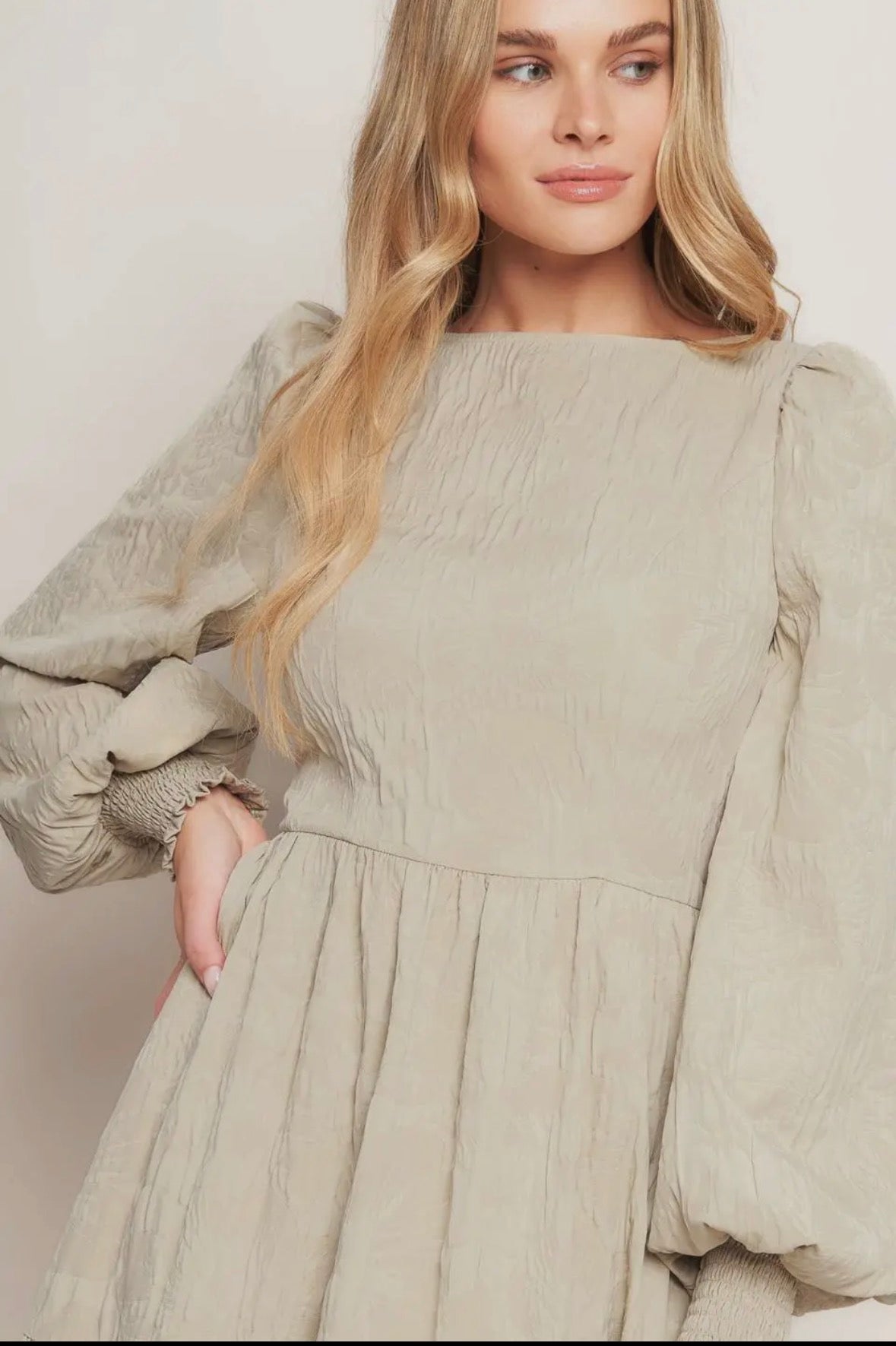 Woven Midi Dress