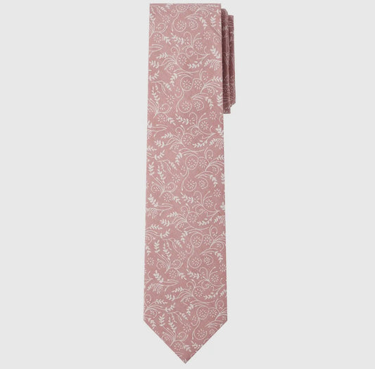Cotton Floral Tie
