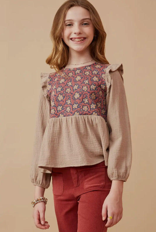 Autumn Petals Tops