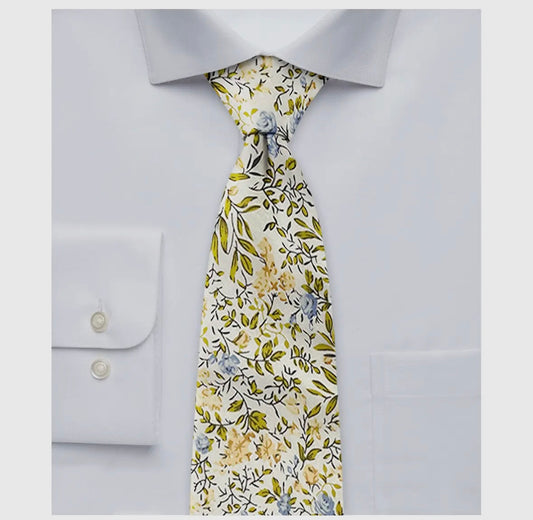 Tropic Bouquet Floral Tie