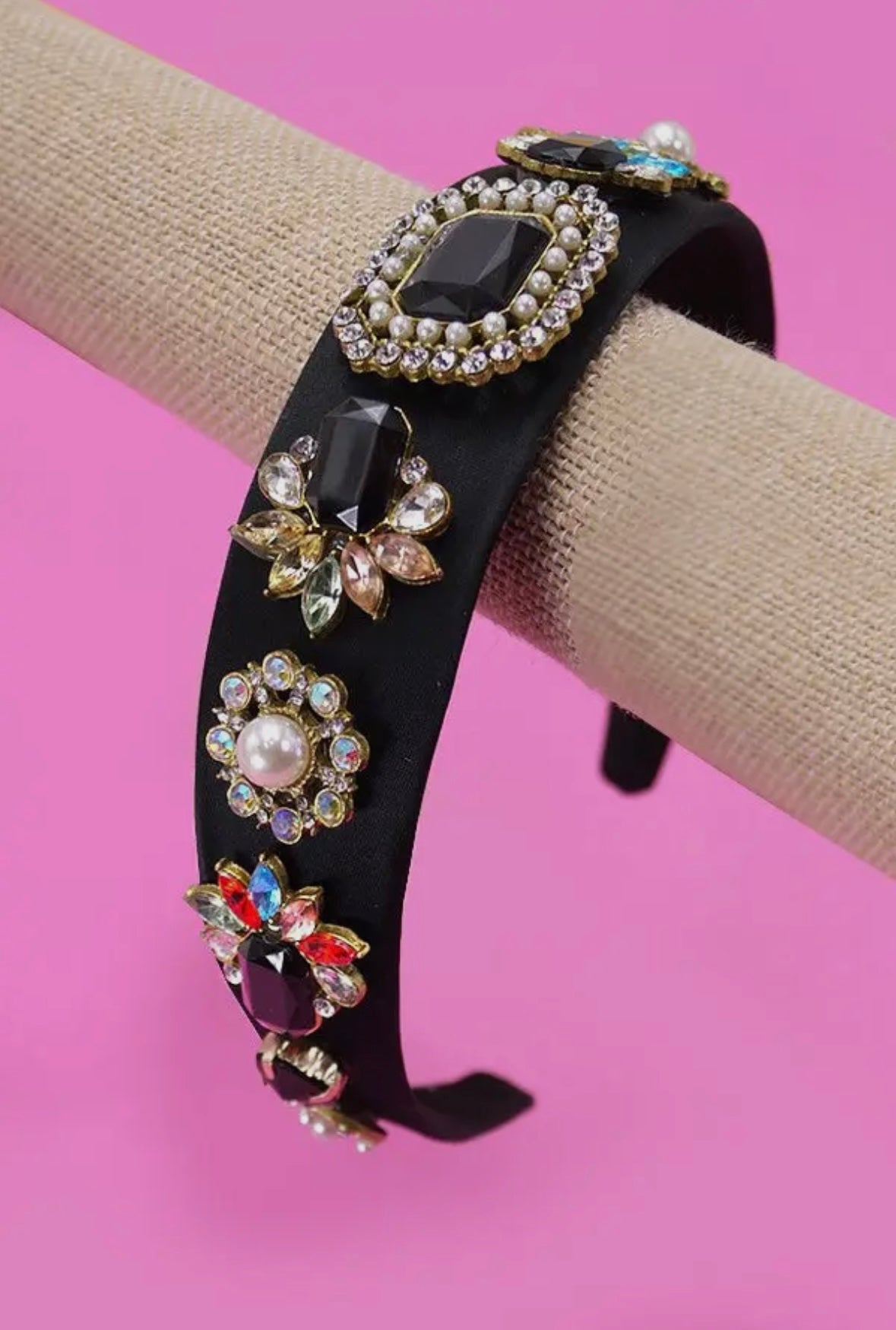 Rhinestone Embellished Headband